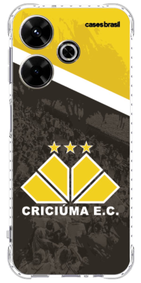 Capinha para Celular Criciúma Estampa Oficial 02
