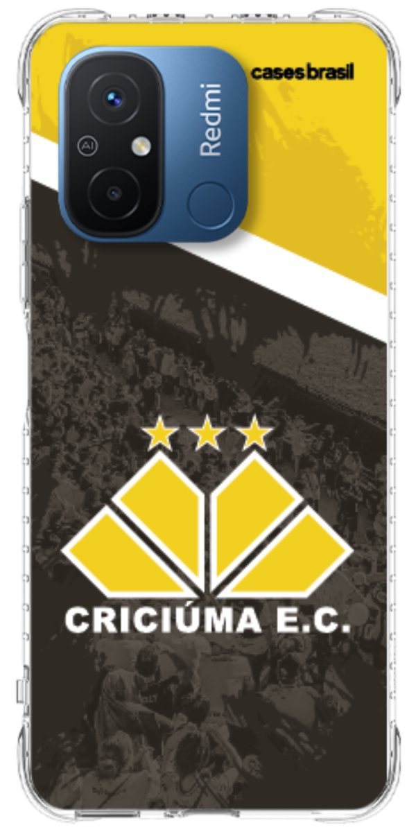 Capinha para Celular Criciúma Estampa Oficial 02