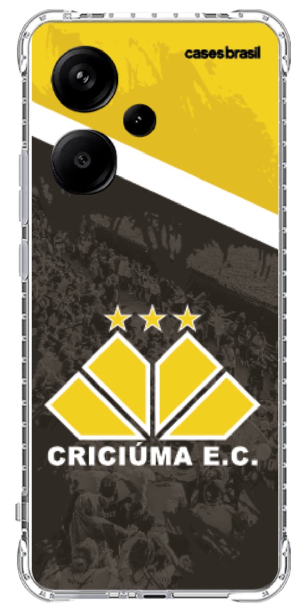 Capinha para Celular Criciúma Estampa Oficial 02