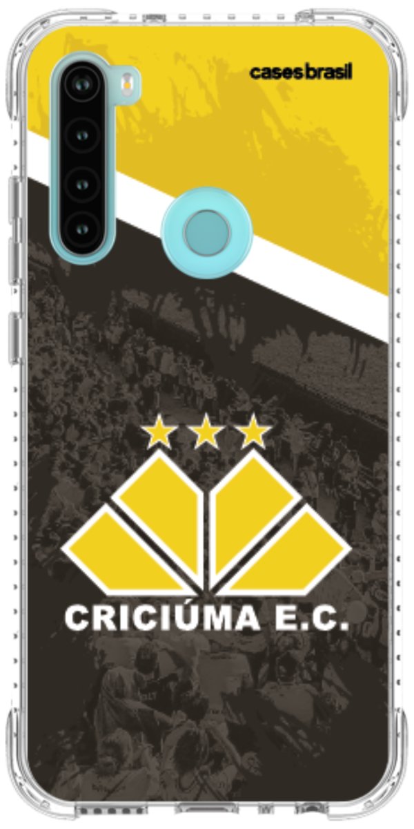 Capinha para Celular Criciúma Estampa Oficial 02