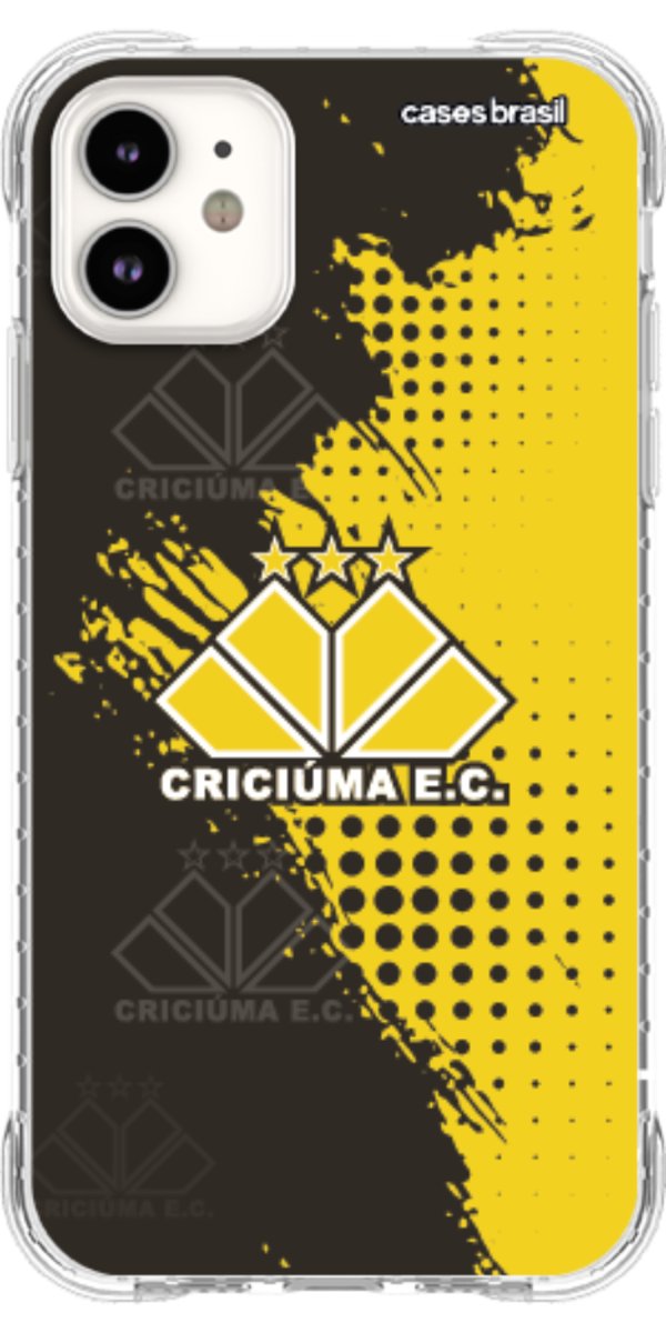 Capinha para celular Criciúma Estampa Oficial 02