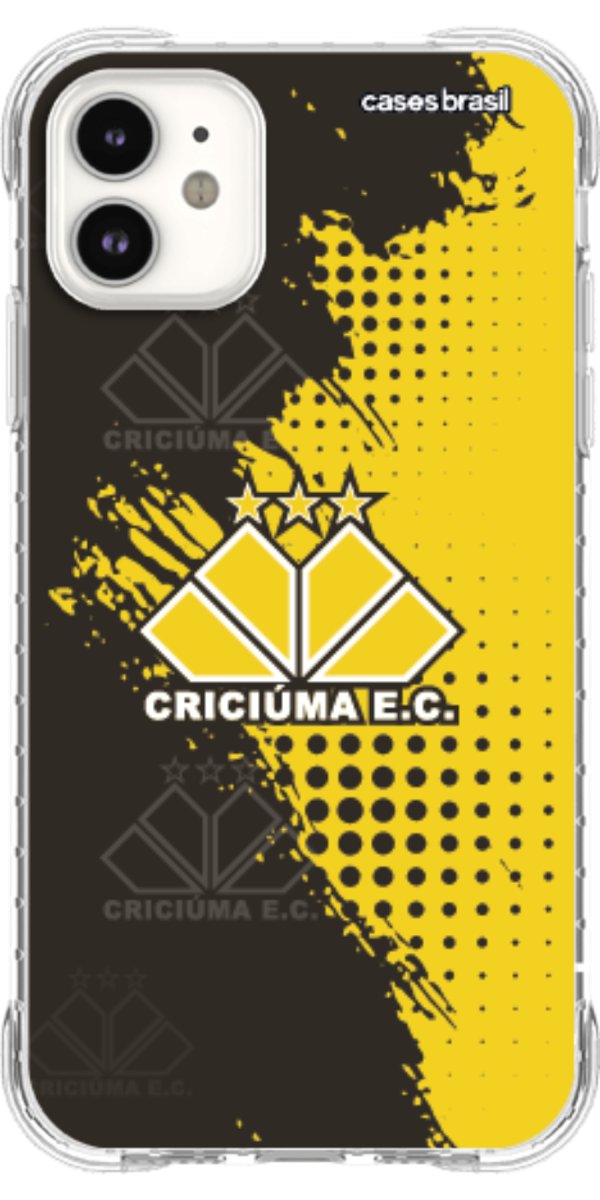 Capinha para celular Criciúma Estampa Oficial 02