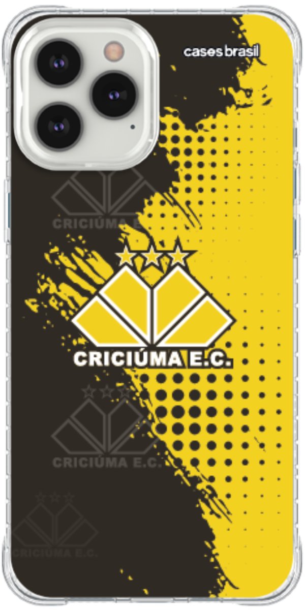 Capinha para celular Criciúma Estampa Oficial 02