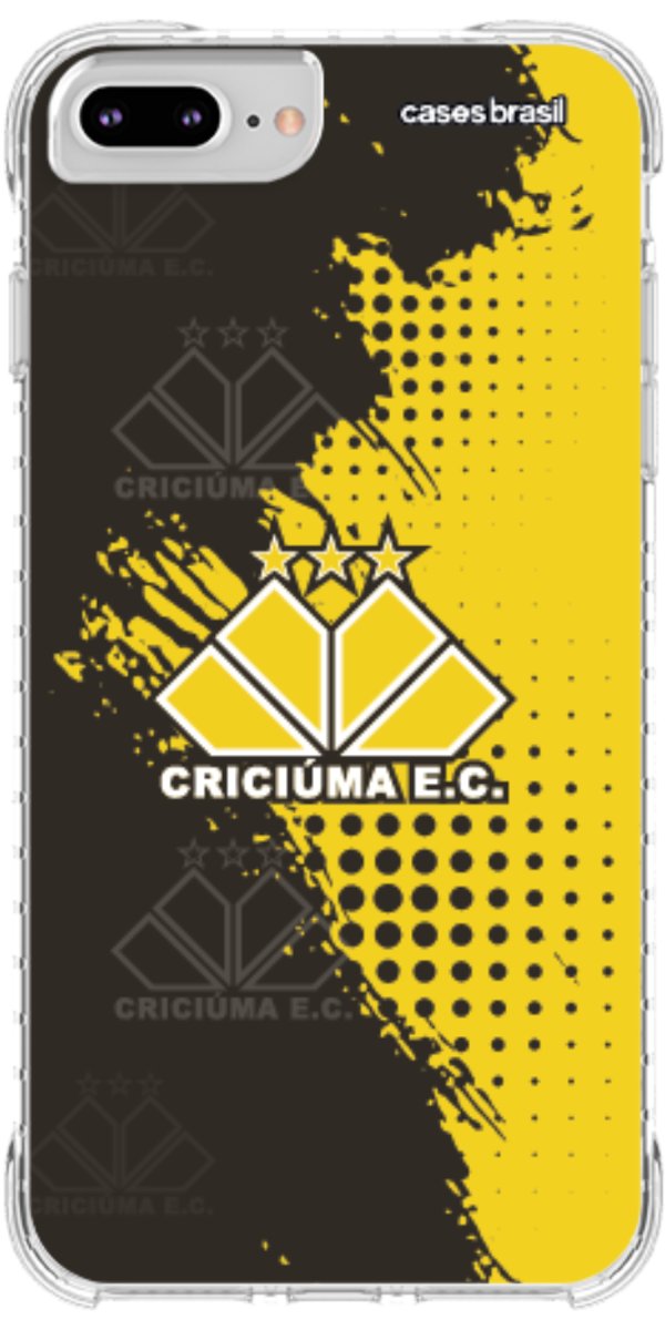Capinha para celular Criciúma Estampa Oficial 02