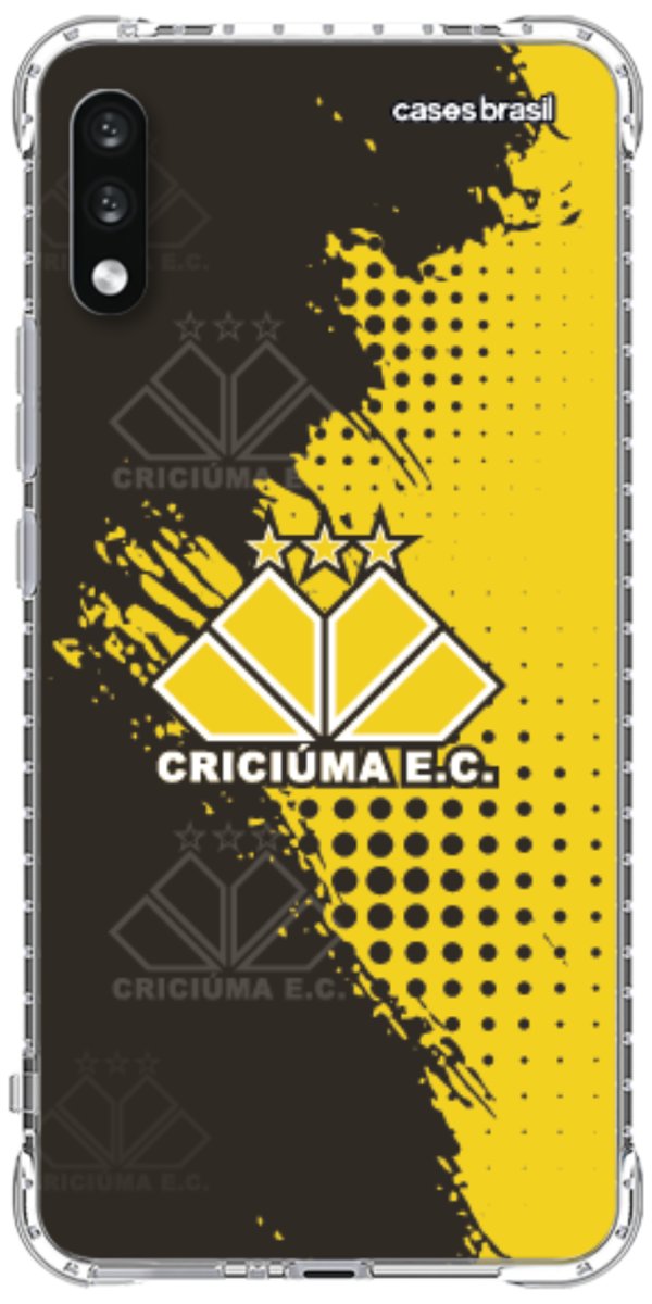 Capinha para celular Criciúma Estampa Oficial 02