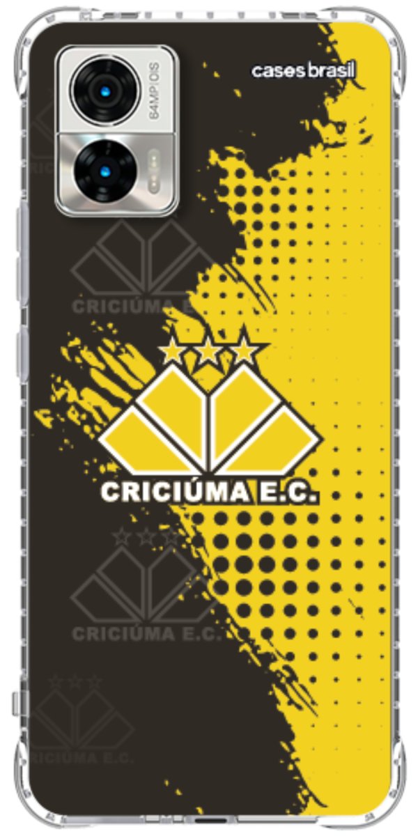 Capinha para celular Criciúma Estampa Oficial 02