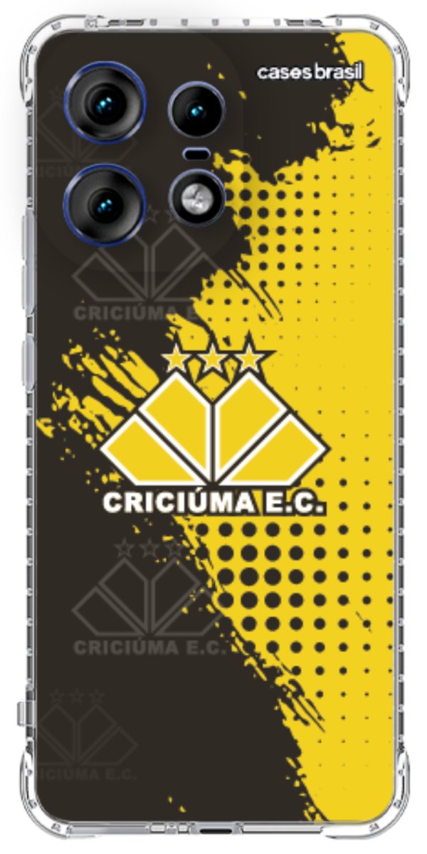 Capinha para celular Criciúma Estampa Oficial 02