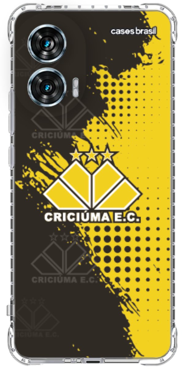 Capinha para celular Criciúma Estampa Oficial 02