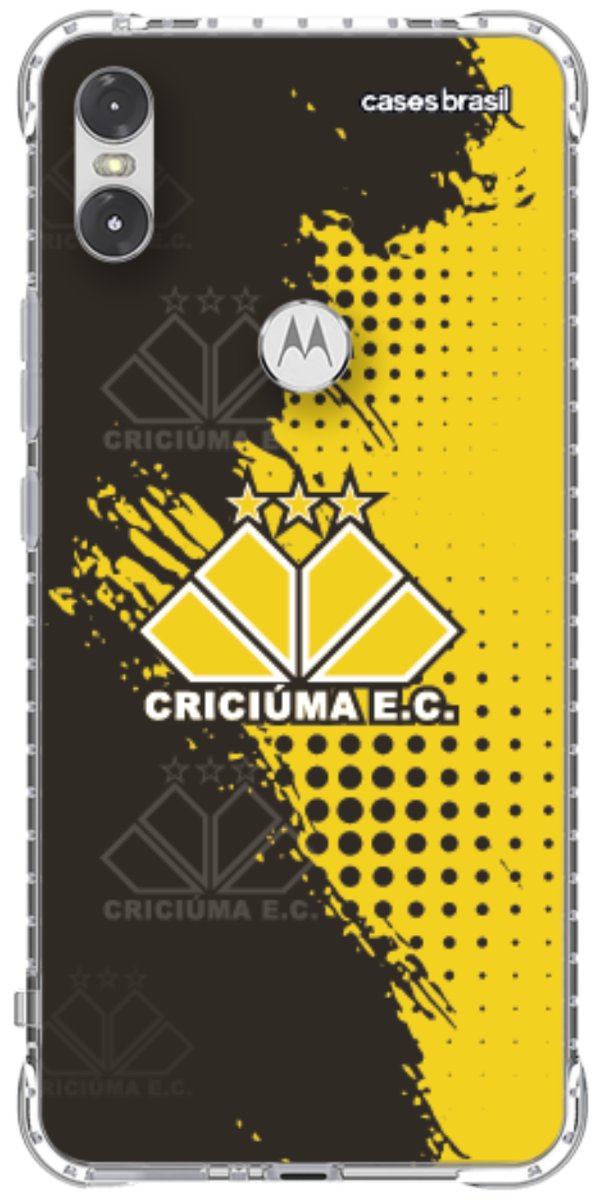 Capinha para celular Criciúma Estampa Oficial 02