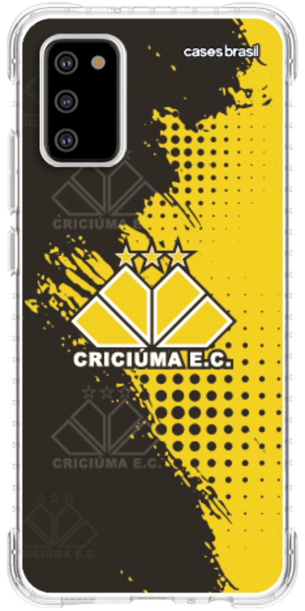 Capinha para celular Criciúma Estampa Oficial 02