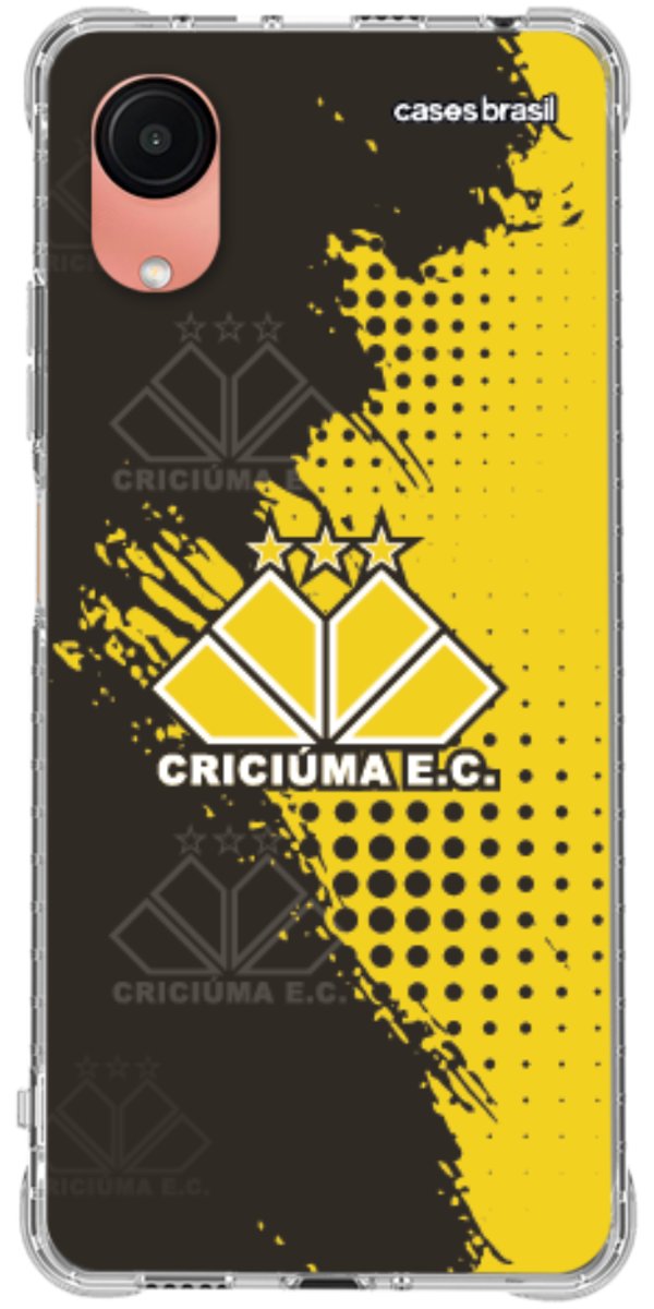Capinha para celular Criciúma Estampa Oficial 02