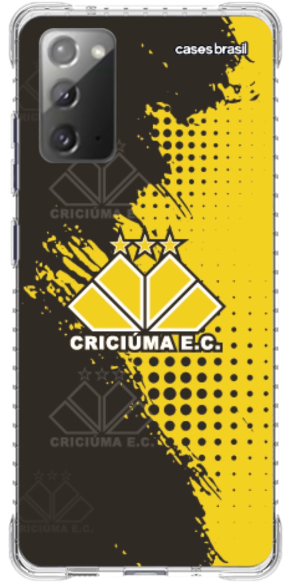 Capinha para celular Criciúma Estampa Oficial 02