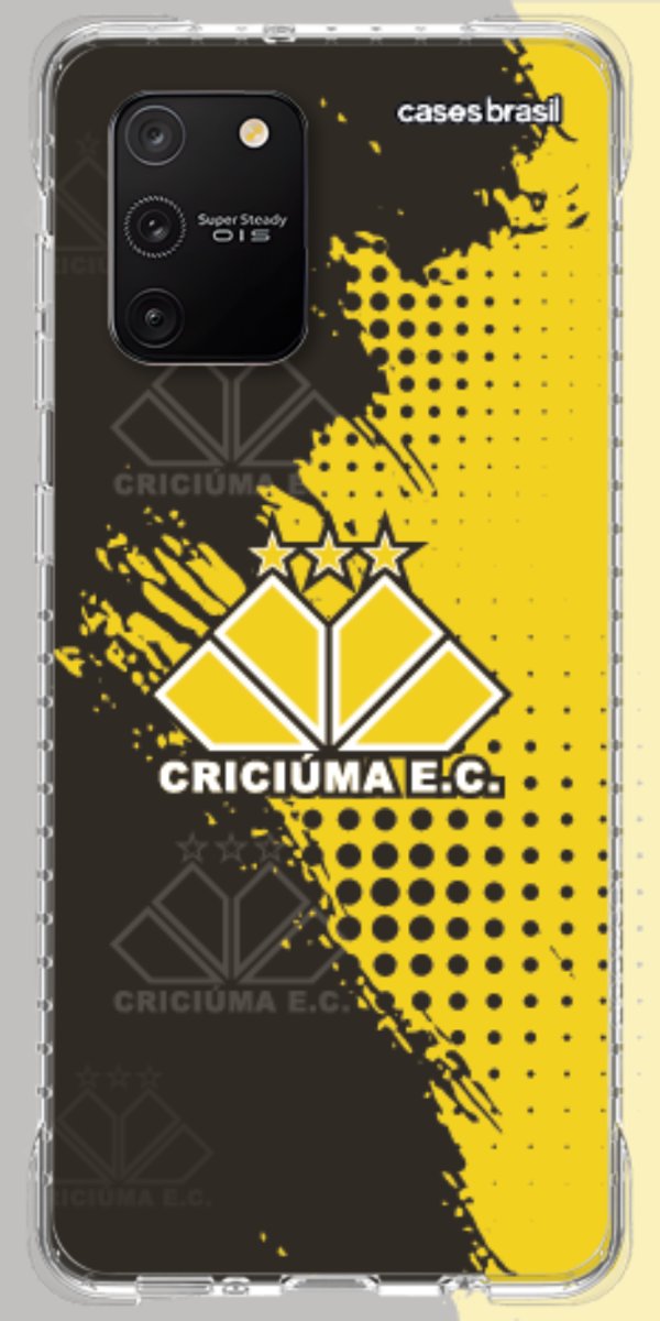 Capinha para celular Criciúma Estampa Oficial 02