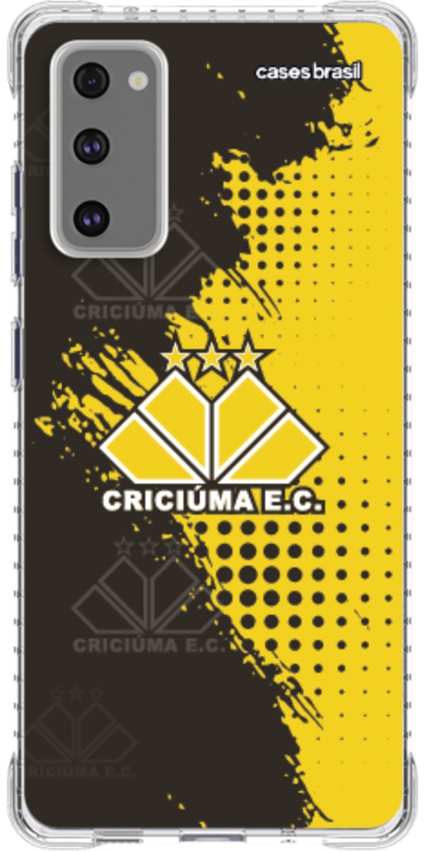 Capinha para celular Criciúma Estampa Oficial 02