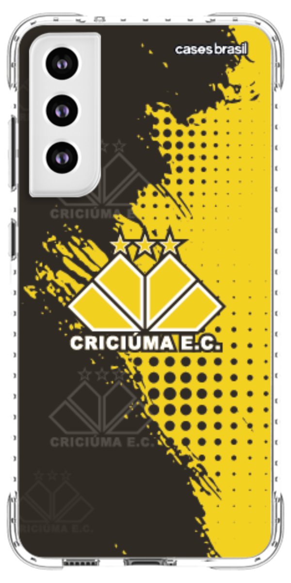 Capinha para celular Criciúma Estampa Oficial 02