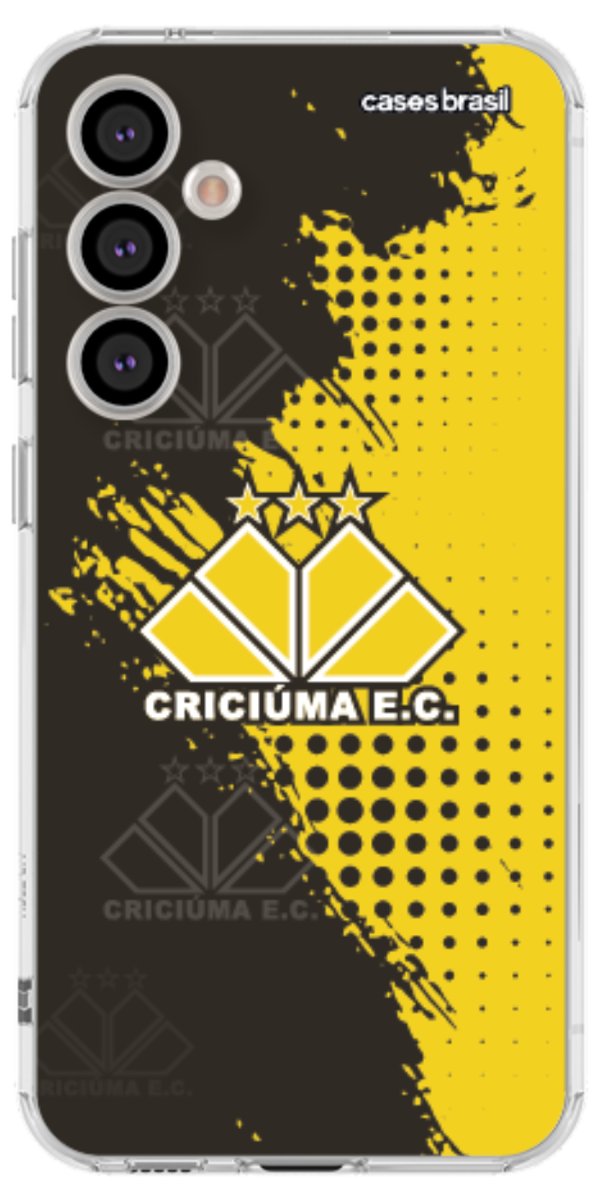 Capinha para celular Criciúma Estampa Oficial 02