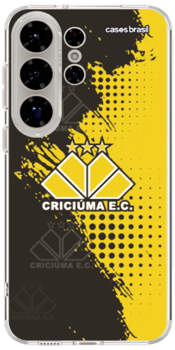 Capinha para celular Criciúma Estampa Oficial 02