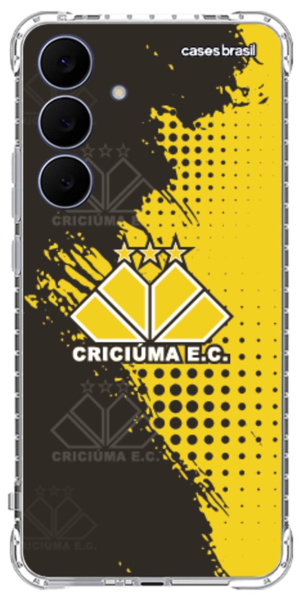 Capinha para celular Criciúma Estampa Oficial 02