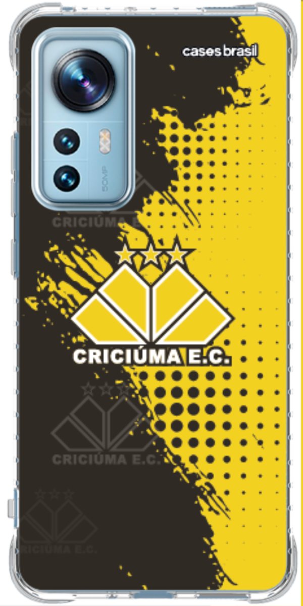 Capinha para celular Criciúma Estampa Oficial 02