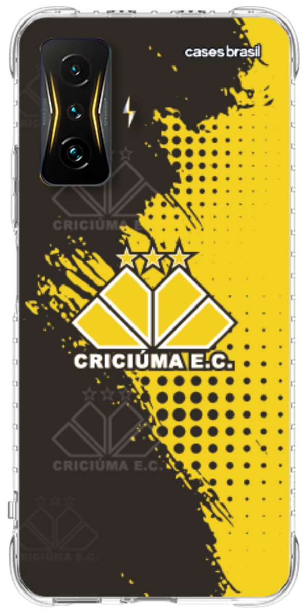 Capinha para celular Criciúma Estampa Oficial 02