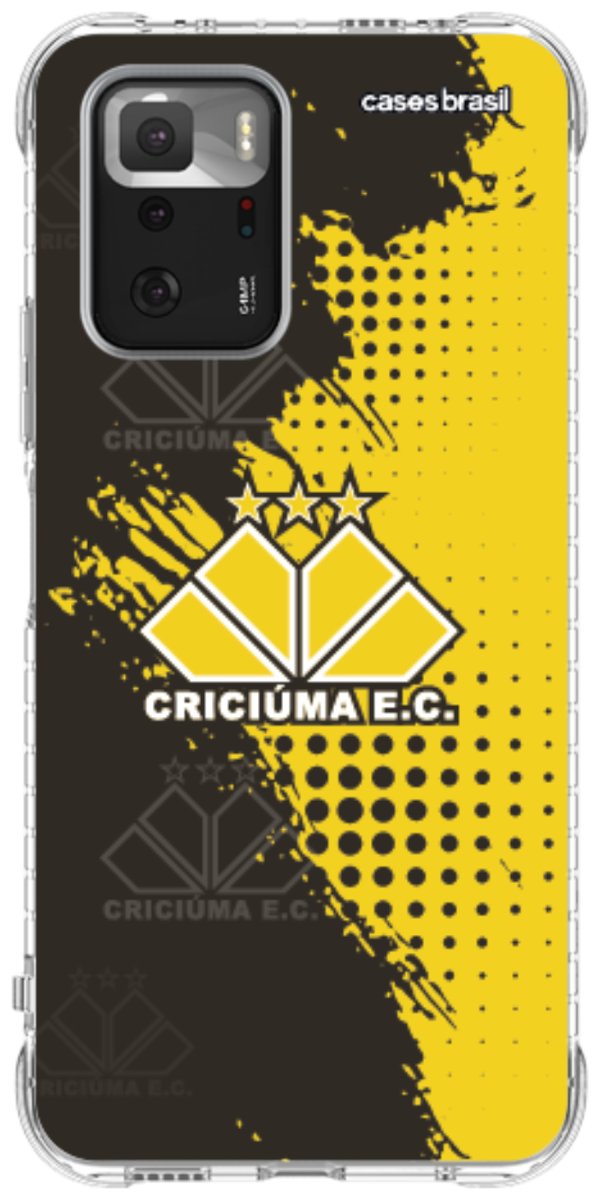 Capinha para celular Criciúma Estampa Oficial 02