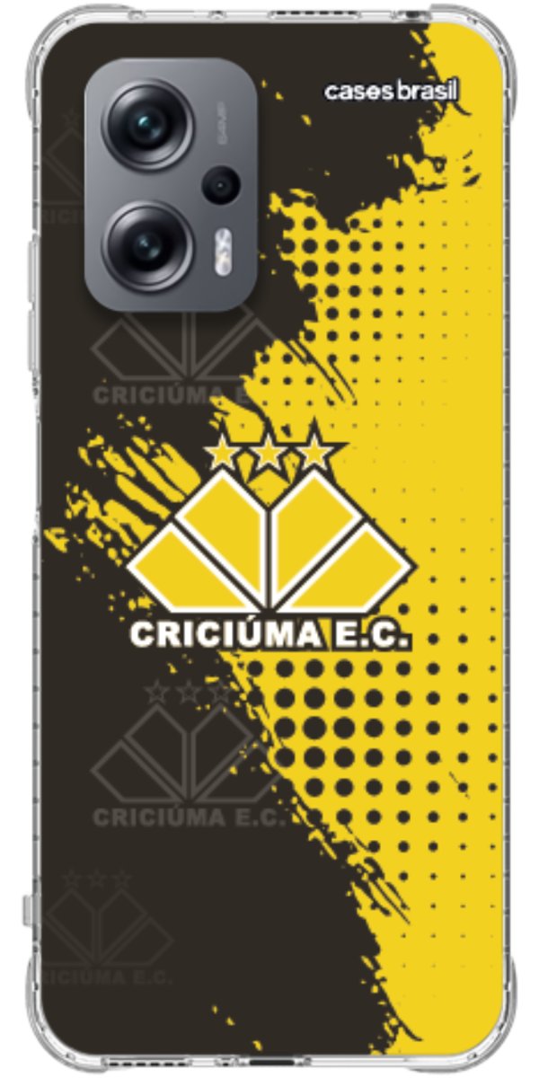 Capinha para celular Criciúma Estampa Oficial 02