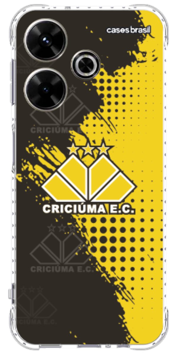 Capinha para celular Criciúma Estampa Oficial 02