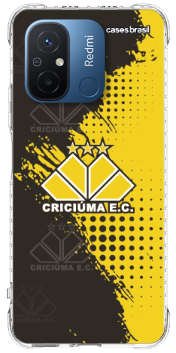 Capinha para celular Criciúma Estampa Oficial 02