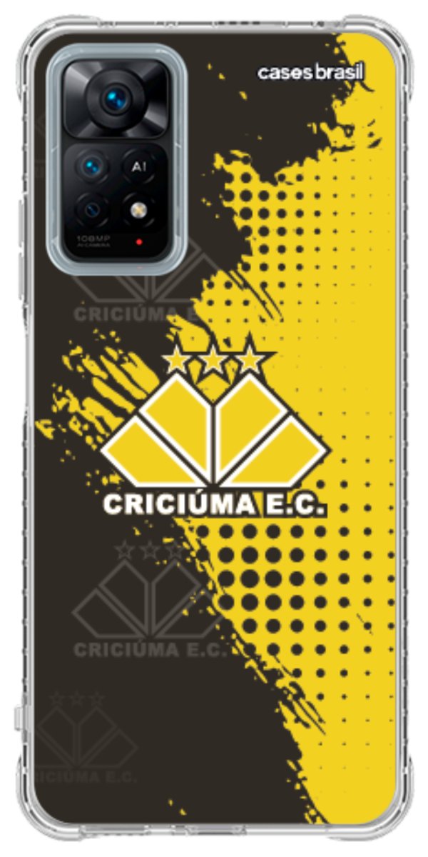 Capinha para celular Criciúma Estampa Oficial 02