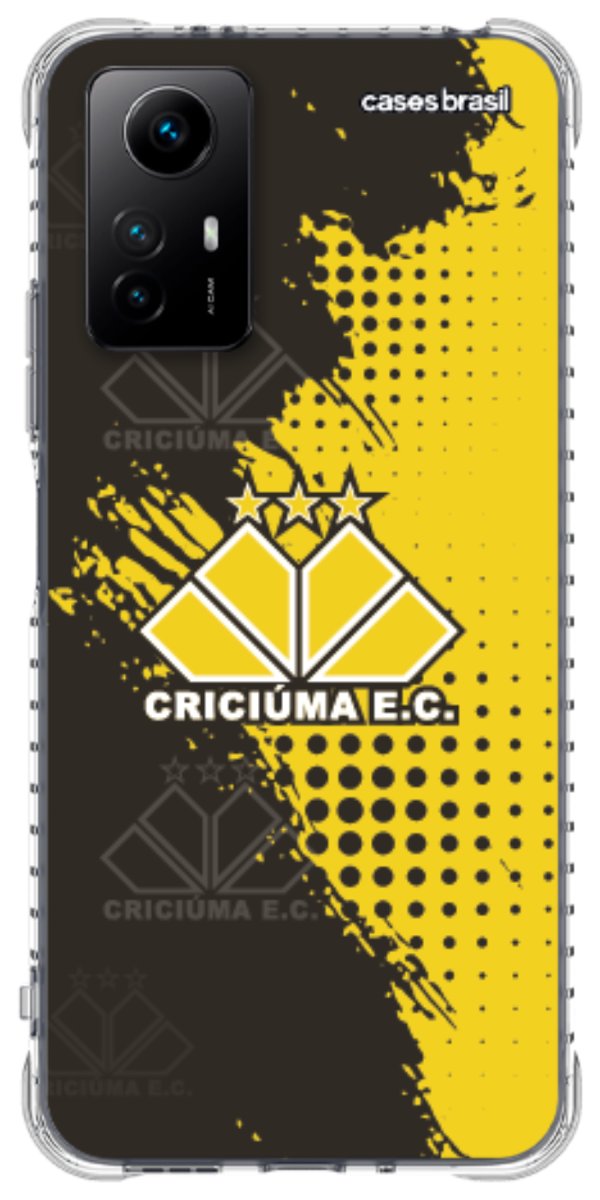 Capinha para celular Criciúma Estampa Oficial 02