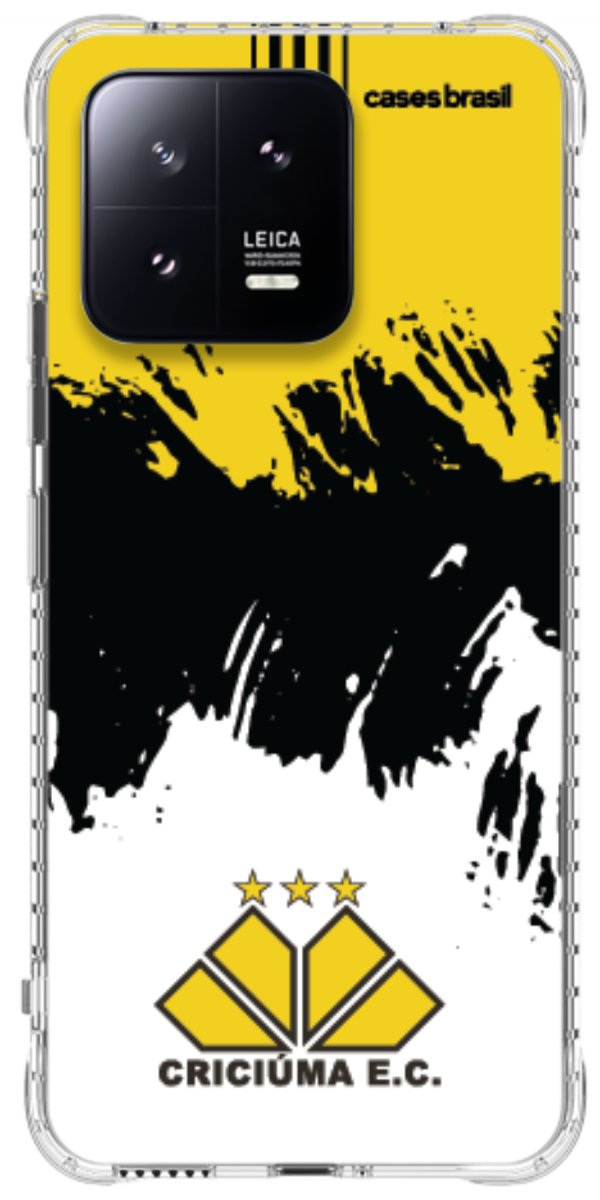 Capinha para Celular Criciúma Estampa Oficial 03