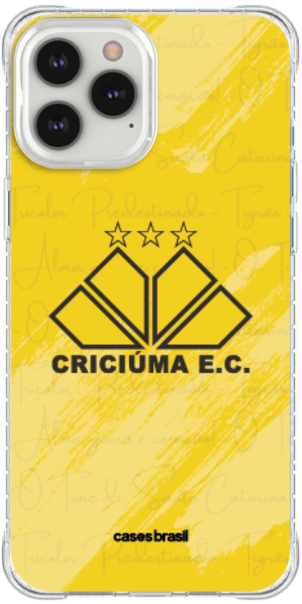 Capinha para Celular Criciúma Estampa Oficial 04