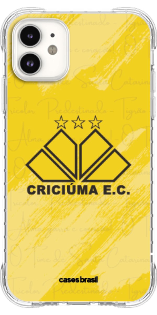 Capinha para Celular Criciúma Estampa Oficial 04