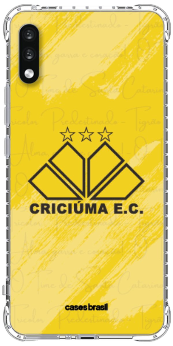 Capinha para Celular Criciúma Estampa Oficial 04