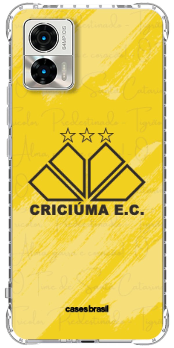 Capinha para Celular Criciúma Estampa Oficial 04