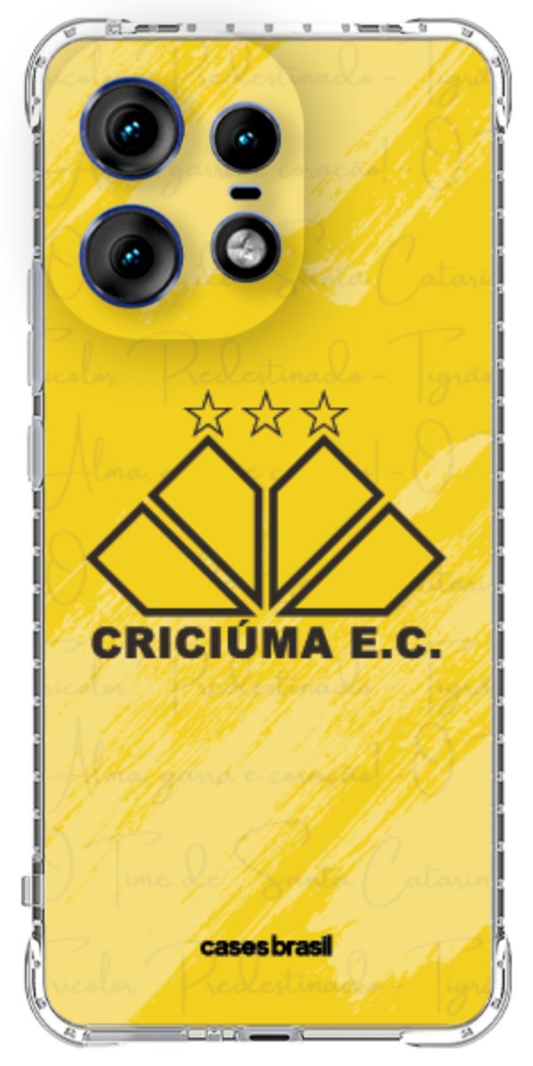 Capinha para Celular Criciúma Estampa Oficial 04