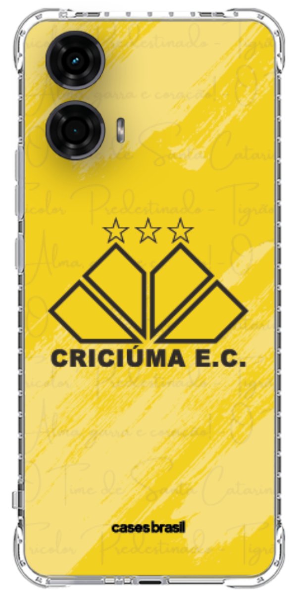 Capinha para Celular Criciúma Estampa Oficial 04