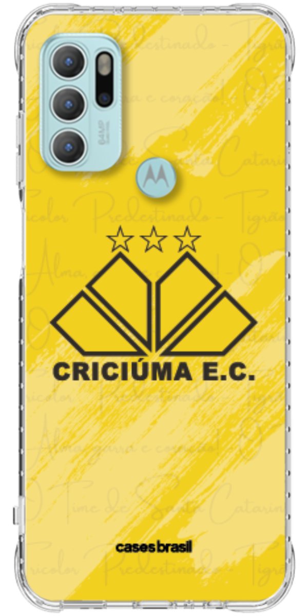 Capinha para Celular Criciúma Estampa Oficial 04
