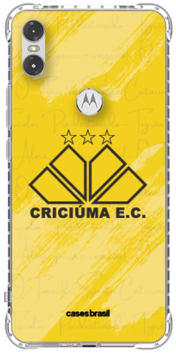 Capinha para Celular Criciúma Estampa Oficial 04