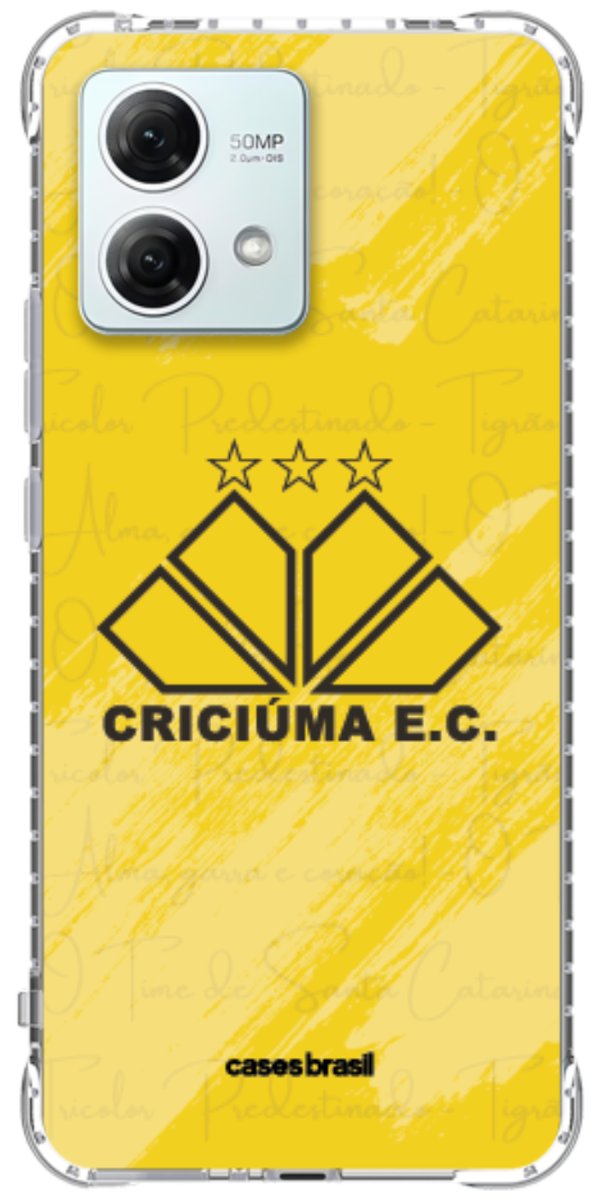 Capinha para Celular Criciúma Estampa Oficial 04