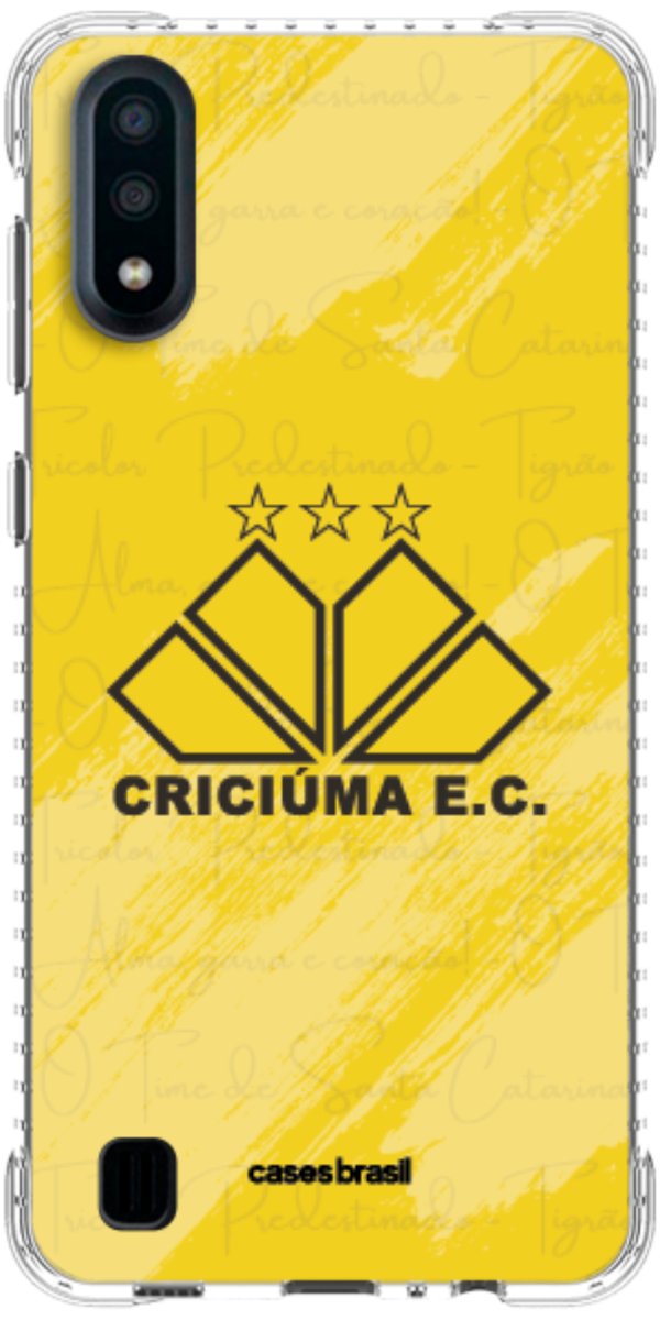Capinha para Celular Criciúma Estampa Oficial 04