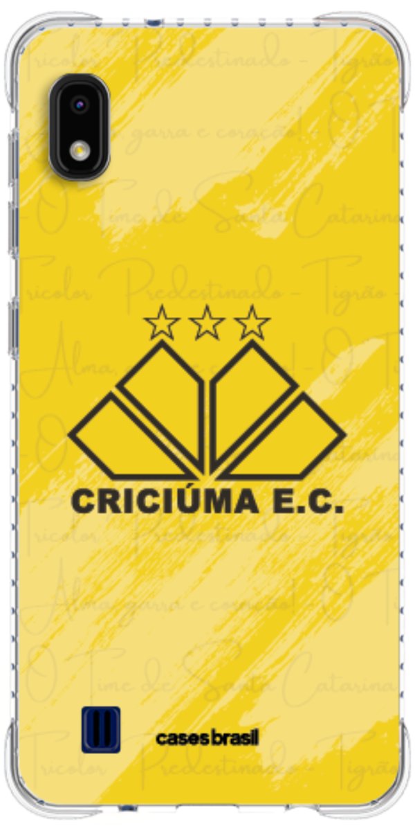 Capinha para Celular Criciúma Estampa Oficial 04