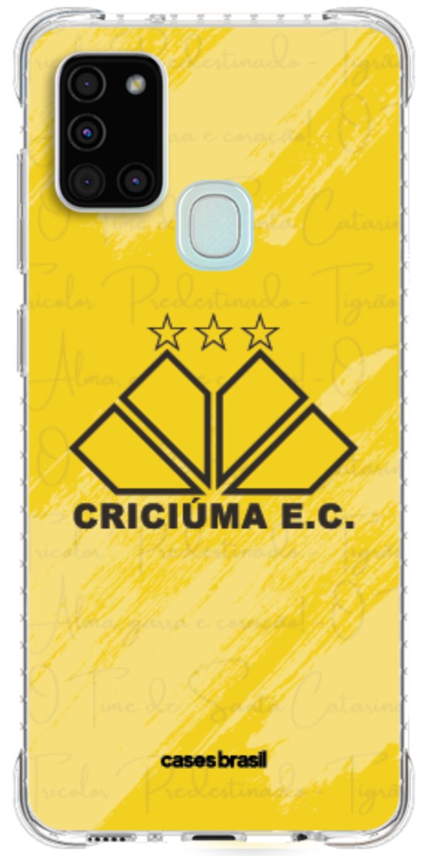 Capinha para Celular Criciúma Estampa Oficial 04