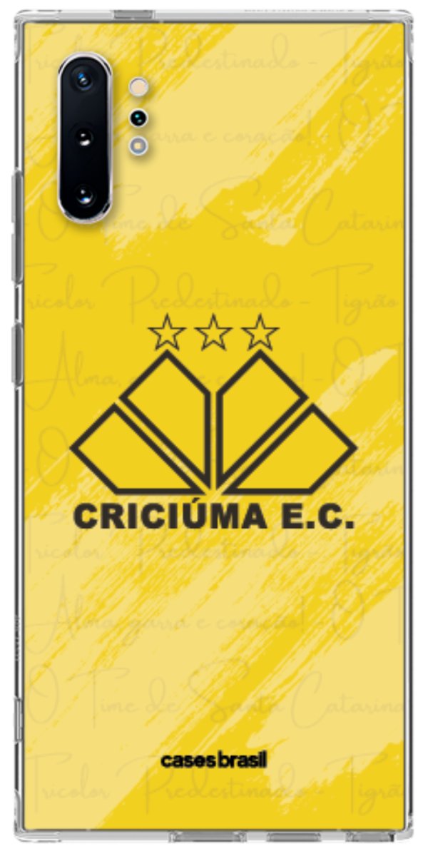 Capinha para Celular Criciúma Estampa Oficial 04