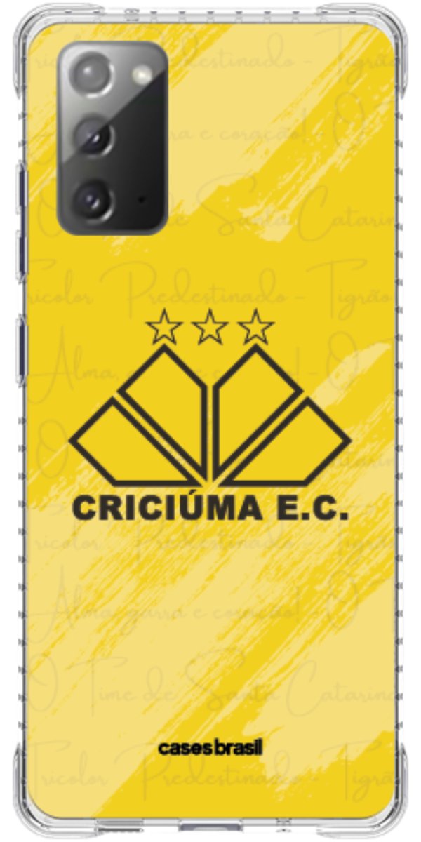 Capinha para Celular Criciúma Estampa Oficial 04