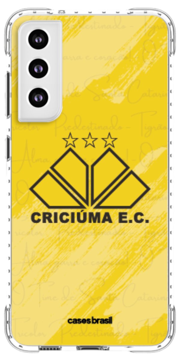 Capinha para Celular Criciúma Estampa Oficial 04