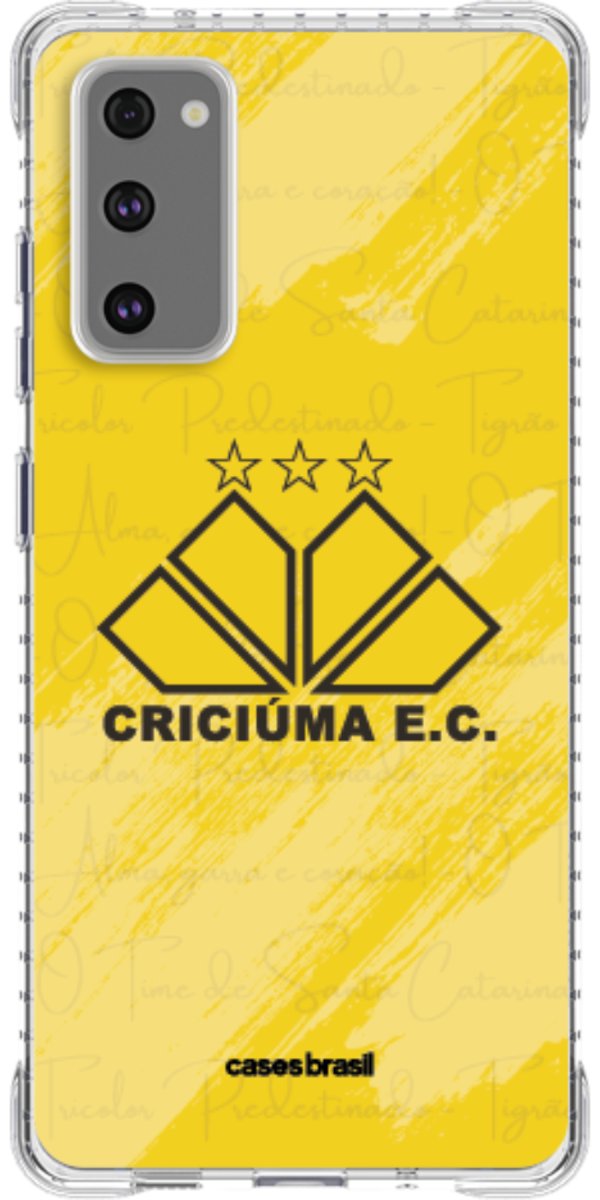 Capinha para Celular Criciúma Estampa Oficial 04