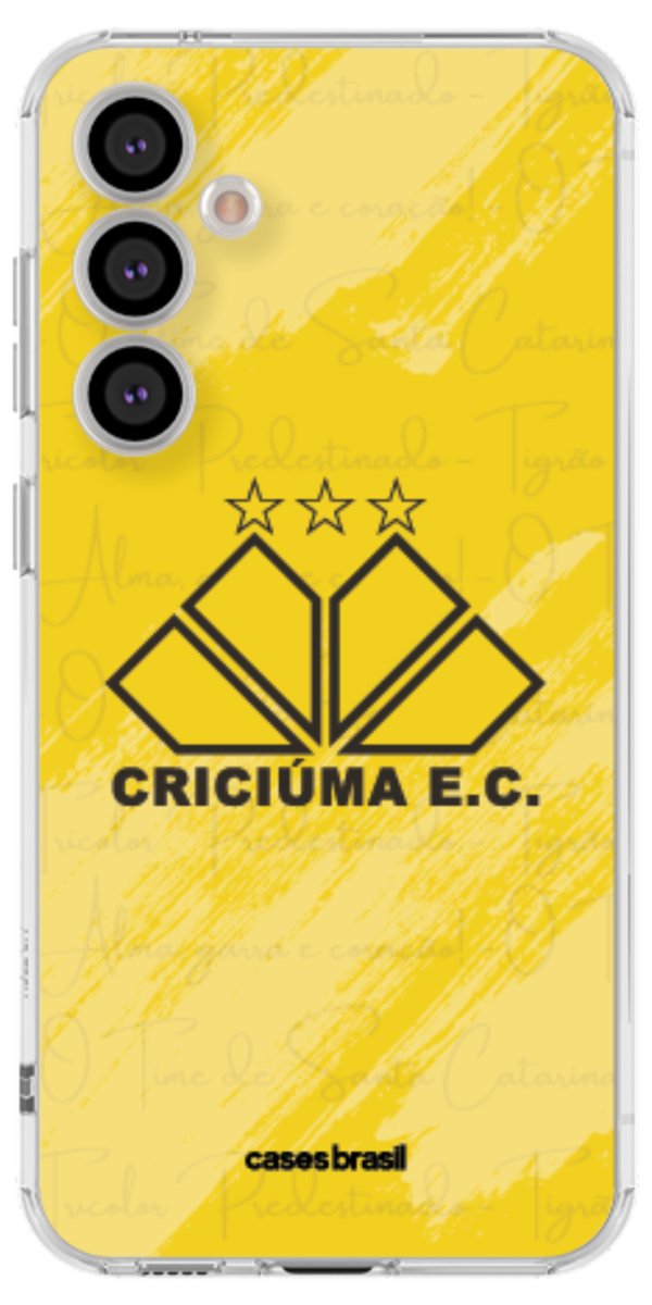 Capinha para Celular Criciúma Estampa Oficial 04
