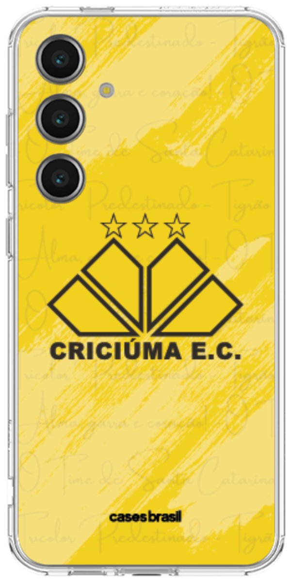 Capinha para Celular Criciúma Estampa Oficial 04