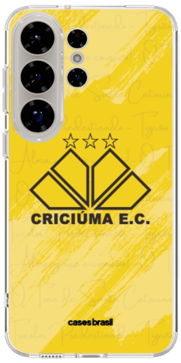 Capinha para Celular Criciúma Estampa Oficial 04